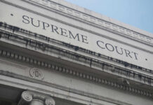 Building facade with Supreme Court signage visible