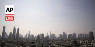Air Raid Sirens Sound Across Tel Aviv and Jerusalem as Iran Launches New Missile Waves