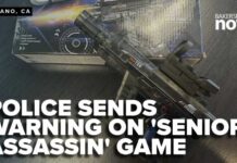 California Police Warn of ‘Senior Assassin’ Game as Replica Water Guns Trigger Safety Concerns