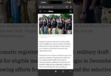 U.S. to Begin Automatic Draft Registration for Men Aged 18 to 25 Starting in December