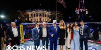 Trump hosts "surreal" UFC fights at White House and makes history