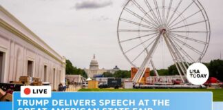 Live: Trump delivers speech at Great American State Fair 2026 opening ceremony in Washington, DC