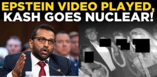 Kash Patel's Epstein Video Played In Congressional Hearing; Watch His Outburst | Trump News Today