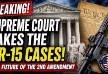 Supreme Court Showdown: AR-15 Rights? BREAKING: Supreme Court Takes the AR 15 Cases!