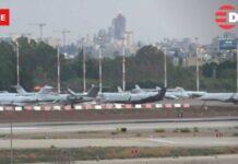 LIVE: View Outside Ben Gurion Airport After Diverted Flydubai Flight | AC15