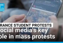 Calls to block social media platforms for minors in France amid school protests • FRANCE 24