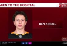 Penguins forward Ben Kindel hospitalized after medical episode on team plane in Salt Lake City