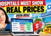Hospitals Must Show Real Prices in 2026, How to Pay Less